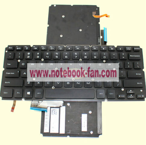 NEW US Keyboard Dell XPS PK130O11B21 NSK-L62BC 01 Backlit Black